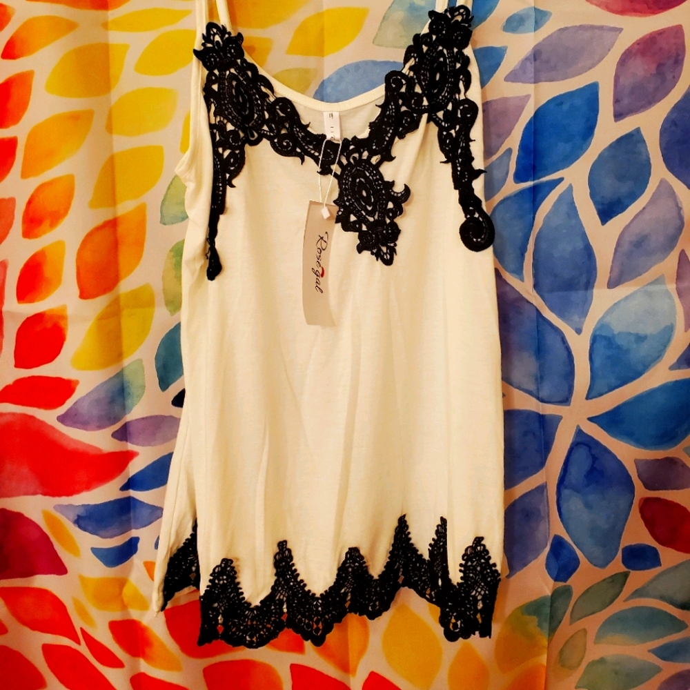 Rosegal lace camisole